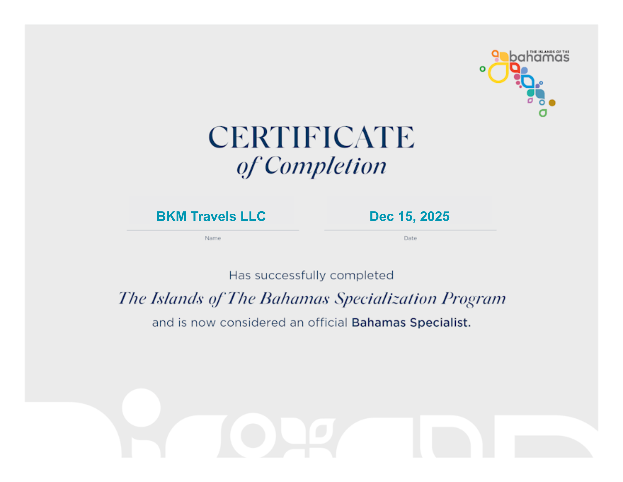 Bahamas Specialist